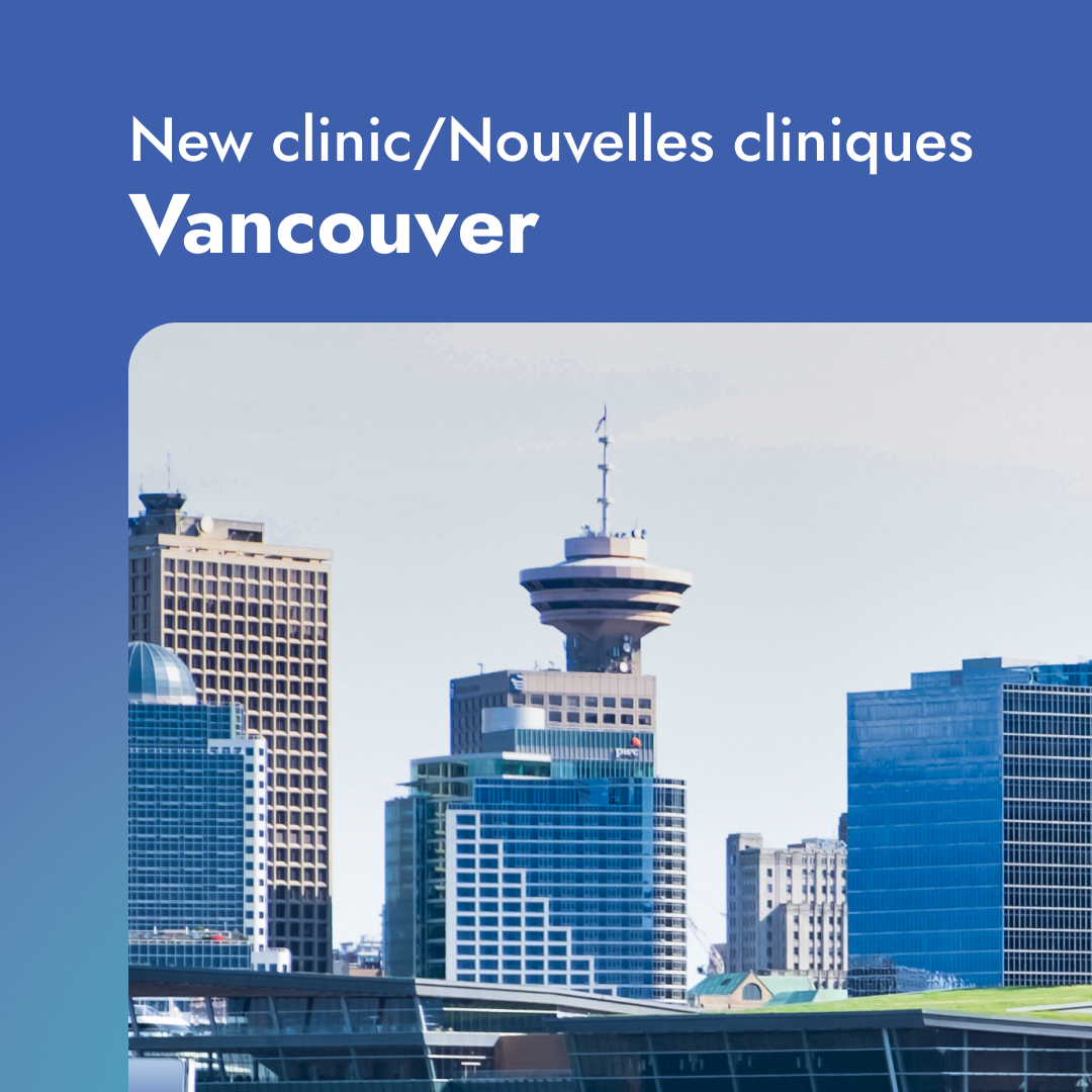 Notre nouvelle clinique de dépistage de la COVID-19 à Vancouver est officiellement ouverte au 13160 Vanier Place, Unit 190. Que vous ayez besoin d’un test pour le travail, pour voyager ou juste pour vous rassurer, notre équipe est prête pour vous aider.
ow.ly/6SXS50HgTva