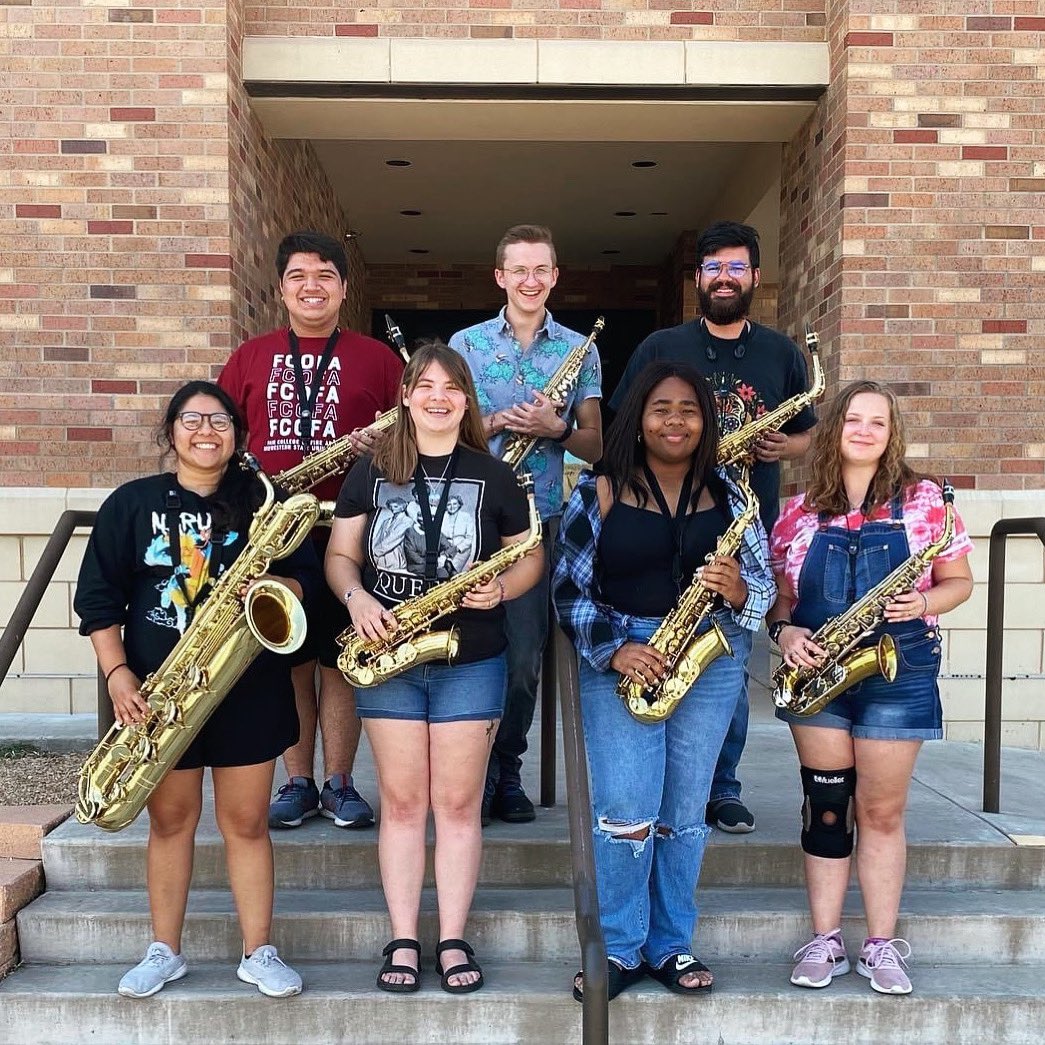 msutexasmusic's tweet photo. Congratulations to the MSU Saxophone Ensemble for being selected to perform at the 2022 North American Saxophone Alliance National Conference! 🎷 @MSUTexas @msutexasmusic https://t.co/GTbG3R1nae