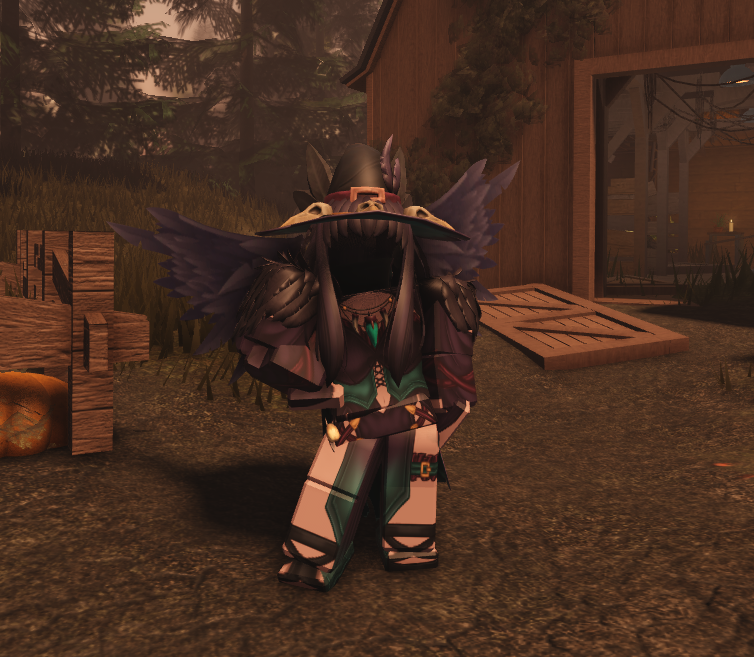 Kyutiz1's tweet photo. Crow Archmage Dress #roblox #robloxart #robloxclothing https://t.co/eIleIVPzDr