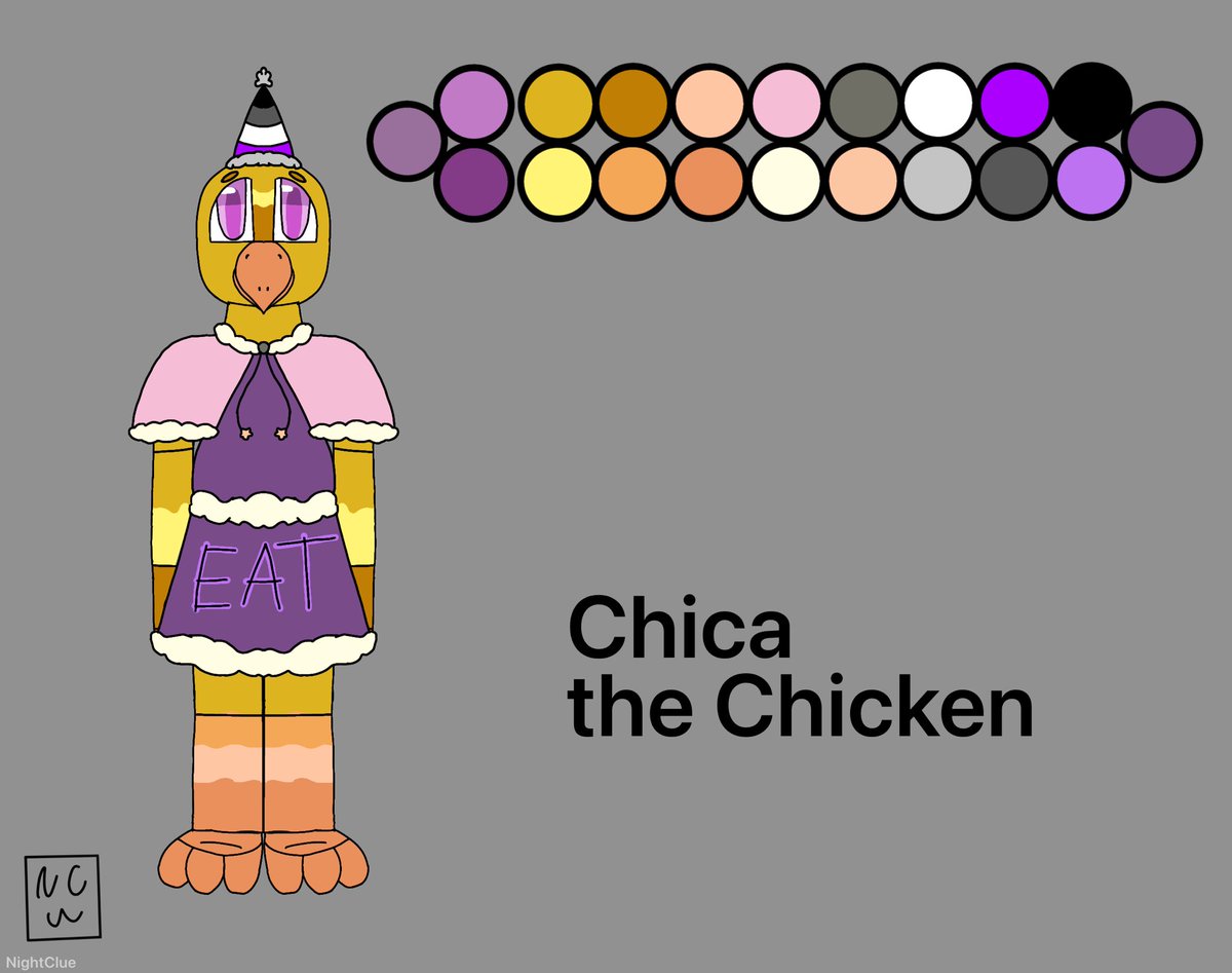 SkylineCheck's tweet photo. Say hello to Chica the Chicken
She is one of the animatronics in the Band of Fazbears Remastered! She plays The piano

Ref by @Night_Clue 

#FazbearsRemastered #SkyShinesPartyPlaza #fnafr #SSPP https://t.co/7g5vxvKV8z