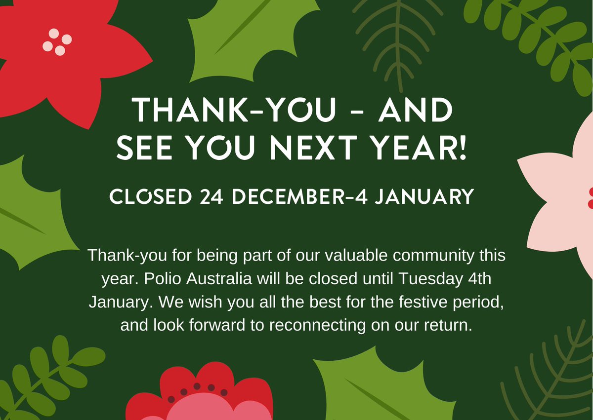 Thanks for being part of this wonderful online community!
We look forward to seeing you again next year, whether that's here on social media, on one of our Zoom chats or webinars - or, who knows, maybe even in person!