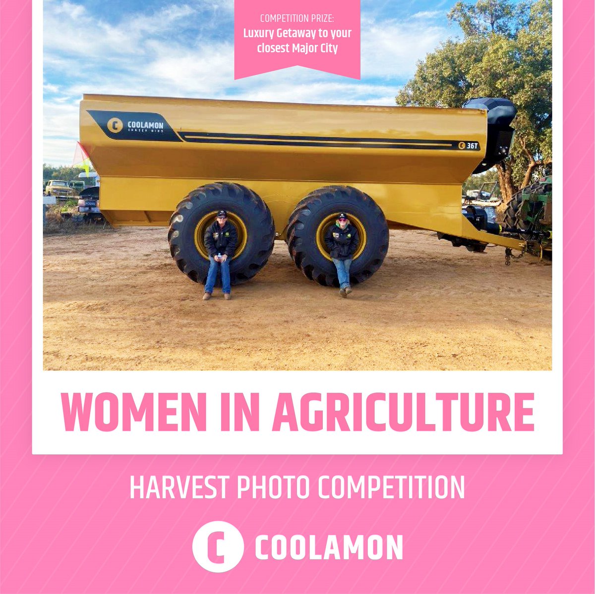 EXTENDED ‼️ Due to Harvest interruptions and farmers all over Australia still harvesting, we have decided to extend the #womeninharvestcomp till the 30th.