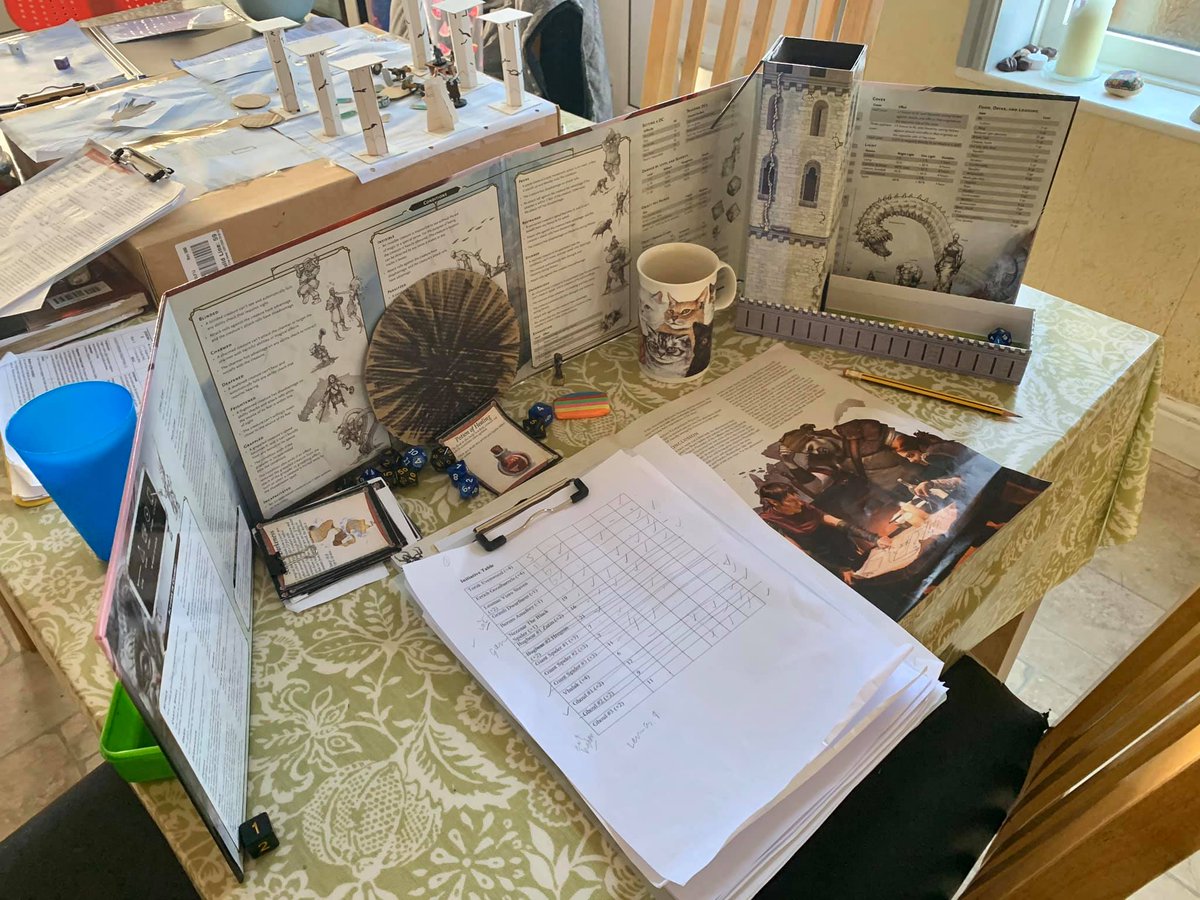 ChkyMnkyPicture's tweet photo. Memories of Tabletop Roleplaying Games https://t.co/H0tm8zmZUw #ttrpg #roleplaying #rpg #rpgs #DND5e #RuneQuest @Chaosium_Inc @cubicle7 #WhoRPG #DND https://t.co/W5KG0Qv6Zt