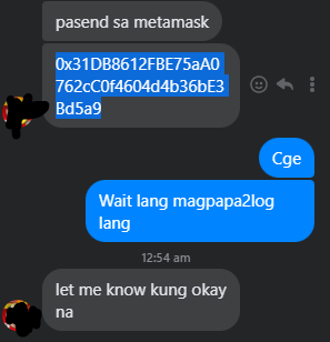 jamsproject's tweet photo. @MetaMaskSupport 
Reporting Metamask wallet for Impersonating and hacking a friend and trying to scam me and other people.

Please freeze: 0x31DB8612FBE75aA0762cC0f4604d4b36bE3Bd5a9
DM me for more details https://t.co/akNzUryeCG