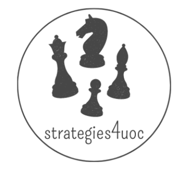 Strategies4uoc's tweet photo. Aquí us presentem el nostre logo d'equip! ♟️
 #PSICOP_ERPP_UOC #psicopedagogia #estrategies https://t.co/Cdyt39nprz