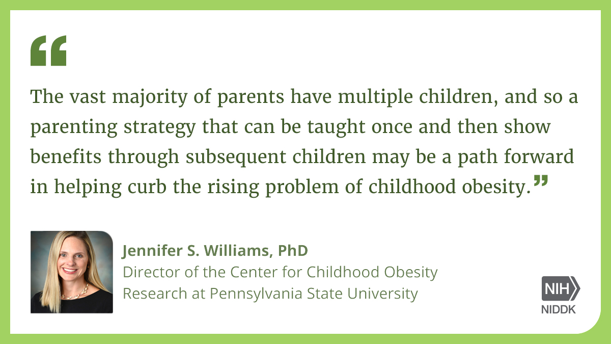 Dr. Williams from <a href="/Penn_state/">Penn State</a>, lead author of new paper on childhood obesity prevention 
nih.gov/news-events/ne…