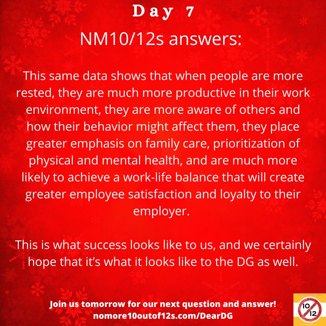 Our definition of success is an equitable and sustainable work environment for theatre workers. Shouldn’t that be yours as well? 

Day 7 of our answers for <a href="/dramatistsguild/">Dramatists Guild</a> questions! #nomore10outof12s