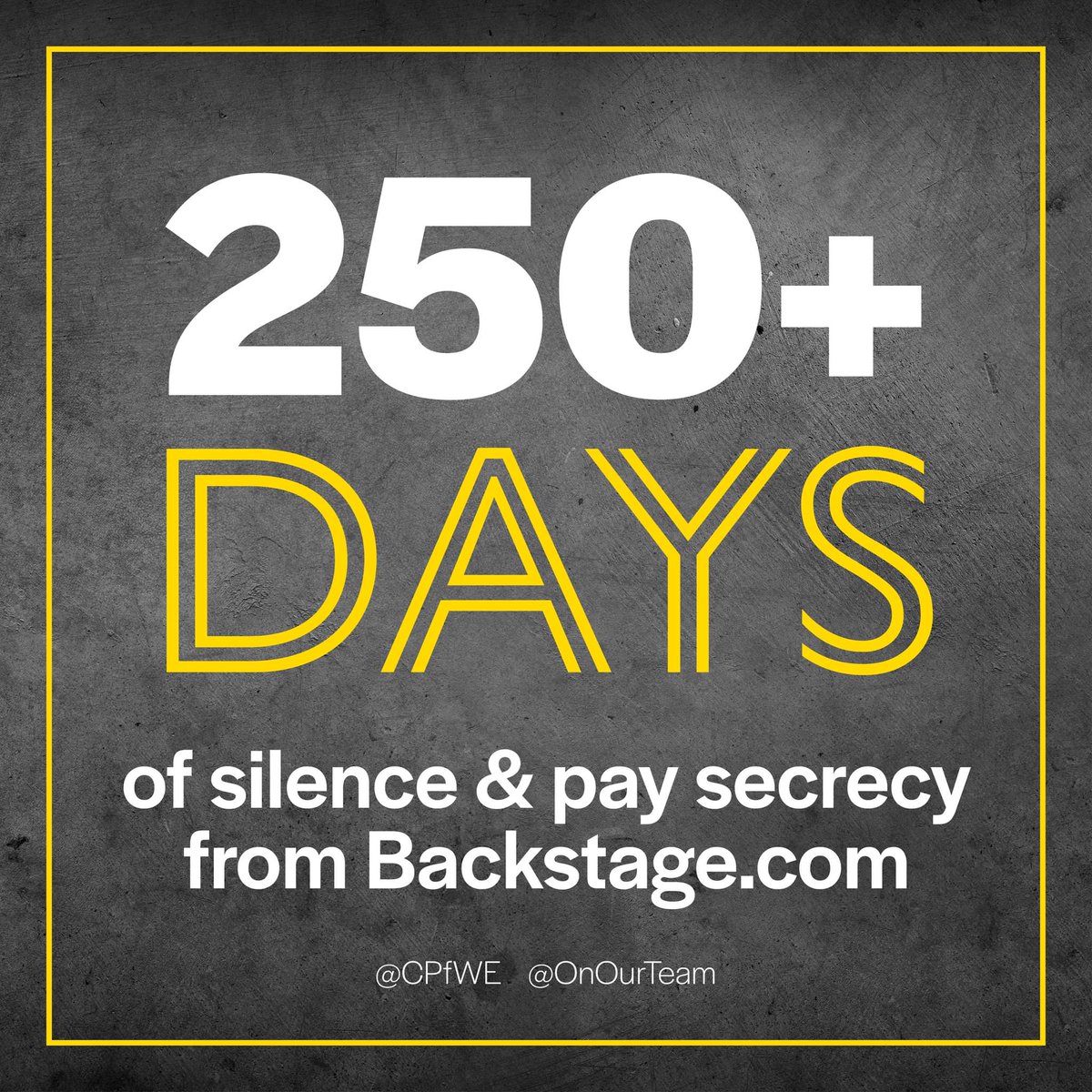 <a href="/Backstage/">Backstage</a> Top of our list of tools is a job site that requires clear rates of pay! Where's the post-the-pay rule, <a href="/Backstage/">Backstage</a>? #ShowUsTheMoney