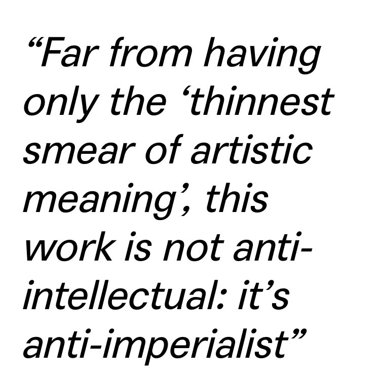 paulageraghty's tweet image. For those who dismissed this years #turnerprize2021 winners #ArrayCollective or missed out on getting their work please read this elephant.art/does-the-turne…