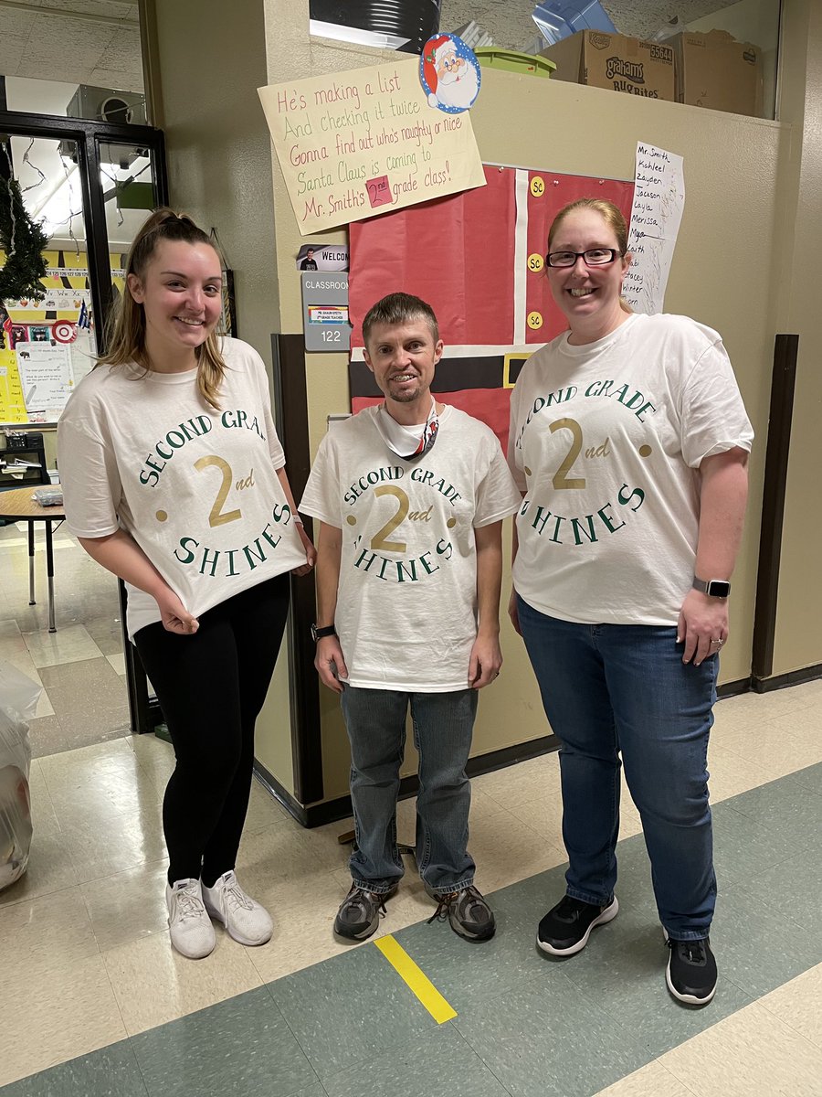 Twin/Triplet day for Spirit Week! #secondgradeshines