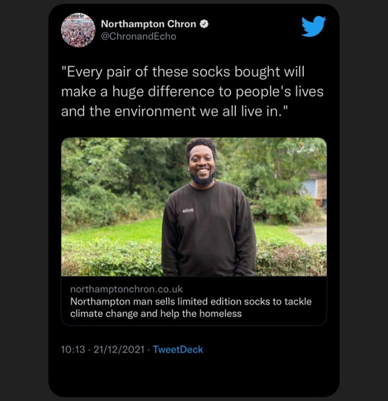 samcarew's tweet photo. It's your boy! Made it into the local paper!
-
Thanks again to @shopgreenr and @jolliesocks for believing in my wild idea!
-
-
-
#press #entrepreneur #locallad #shoplocal #smallbusinessuk #theITguy #elliottfootwear #elliottlife https://t.co/AVX0nRendO https://t.co/GK2KJF8Amj