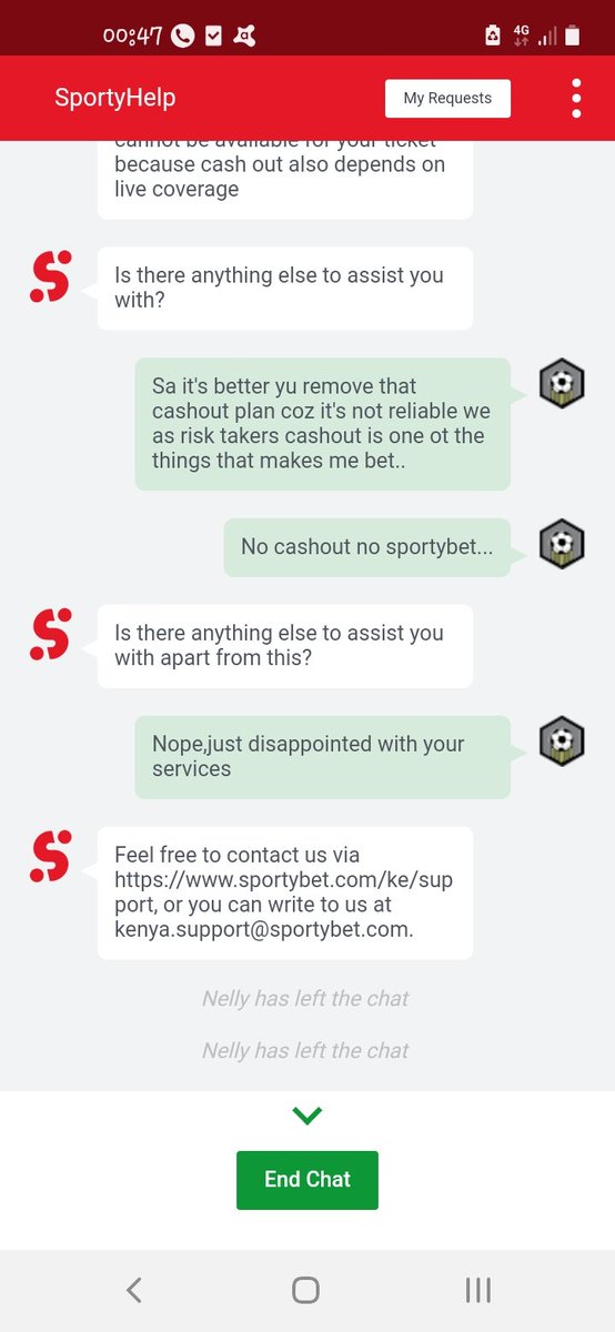 peter_gith's tweet image. Sportybet is a scam...kama cashout yenyu haifanyi mtuambie tuhame very fast...nkt...en this is how yu bale out on customers conversations...now am free to contact yu guys...
