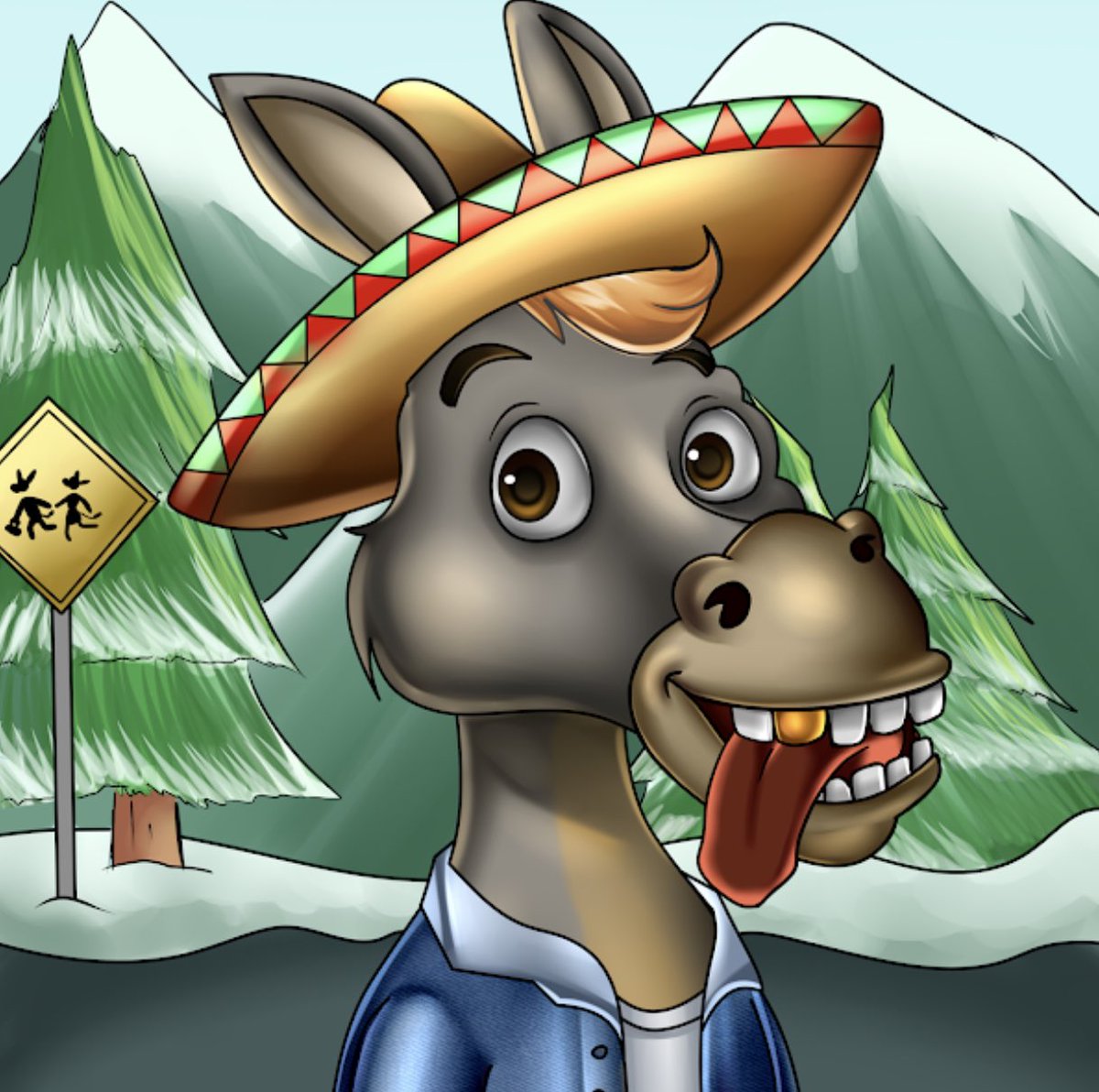 horsewhistlr's tweet photo. @ArneMortier4 @ZssBecker I love my @sombrerodonkey! https://t.co/pdX8usQ4ou