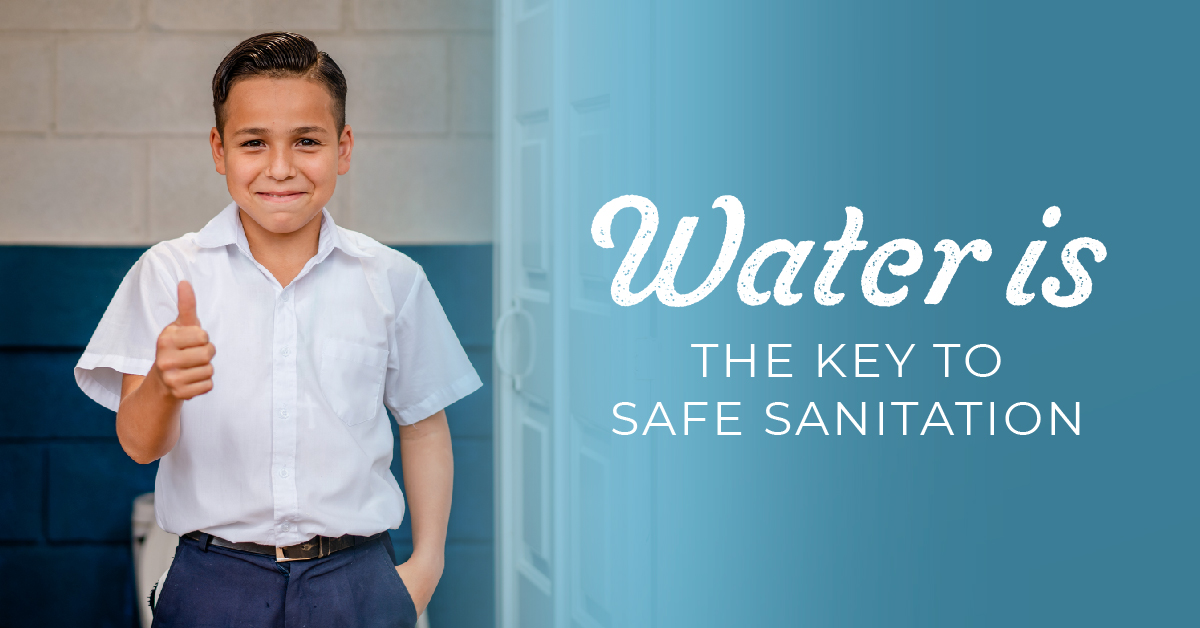 waterforpeople's tweet photo. Thumbs up for toilets! Meet Lucas, a student at La Naranja school in rural Nicaragua. His school has new #toilets and sinks for #handwashing.

Will you help us support 290 more schools and health clinics next year with safe #sanitation? Please give today! https://t.co/UrkLd02pBn https://t.co/et2uJ4tF0U