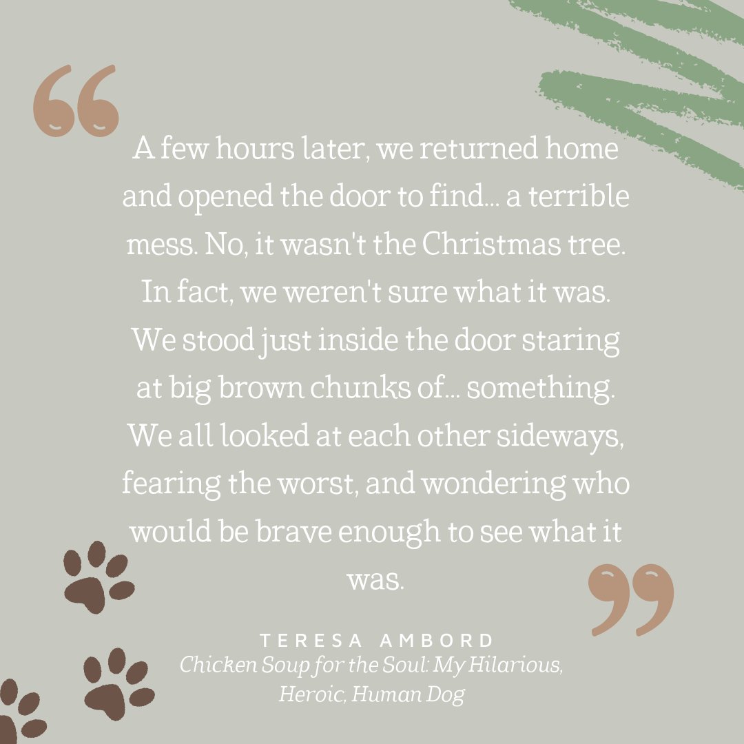 Pets and Christmas can sometimes be a recipe for disaster. Read Teresa’s story, “The Gingerbread Massacre” for free today: bit.ly/3pXGZAg