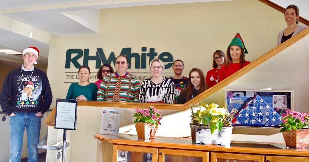 rhwhiteco's tweet image. Last week, the finance department hosted a "Santa's Workshop" where they wrapped #RHWhite and #WhiteWaters employee's holiday gifts. Donations were made to benefit St. Jude's Hospital! Great job, everyone!