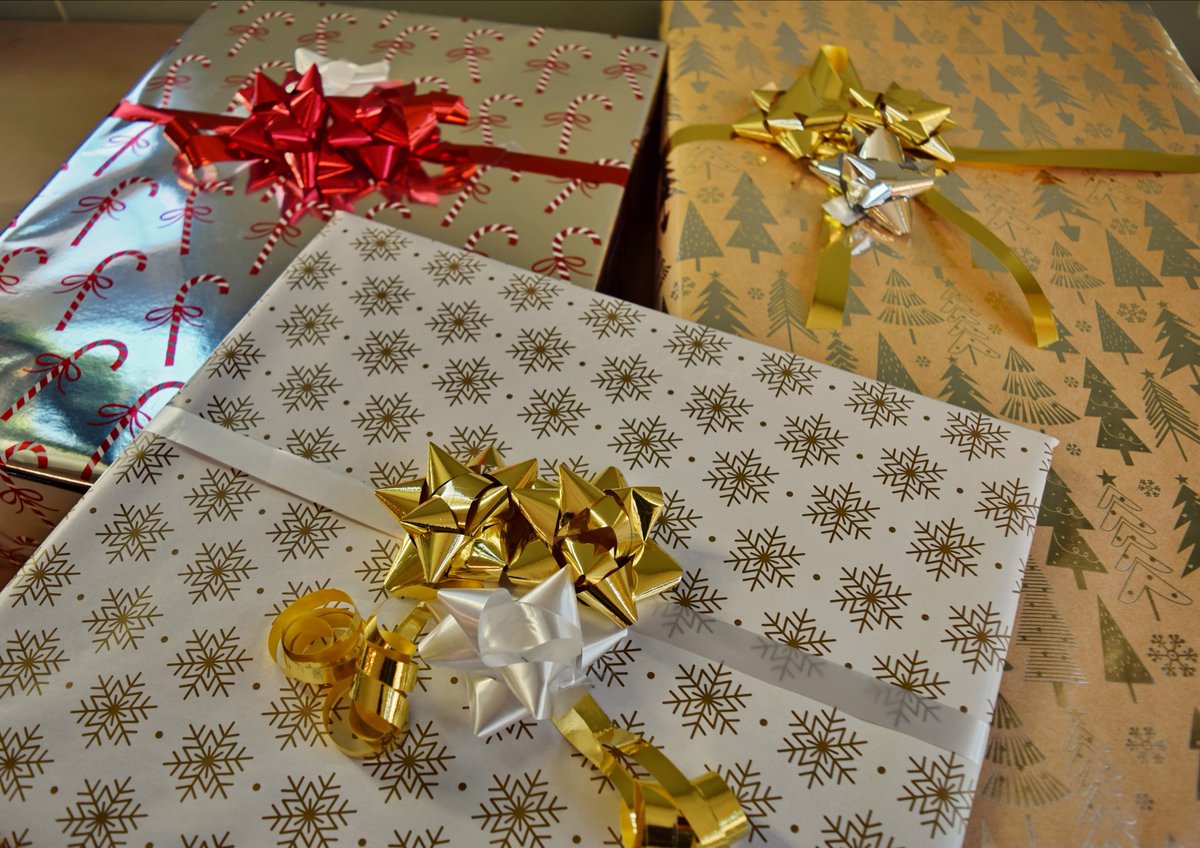 rhwhiteco's tweet image. Last week, the finance department hosted a "Santa's Workshop" where they wrapped #RHWhite and #WhiteWaters employee's holiday gifts. Donations were made to benefit St. Jude's Hospital! Great job, everyone!