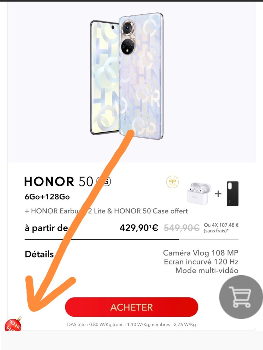 Webbysphere's tweet photo. @Honor_FR Ho ho ho, je tente, j'perds pas le nor... https://t.co/3pcy7hPoj9