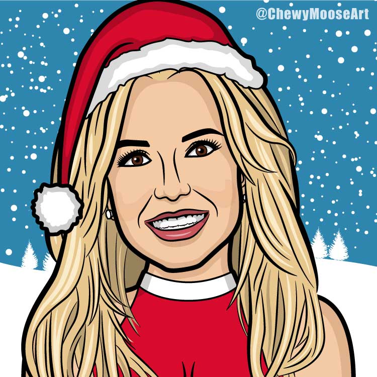 HollerPop's tweet photo. IT'S BRITMAS B*TCH🎄 #4daystogo  #britney #BritneySpears @britneyspears https://t.co/6L1ossUhG5