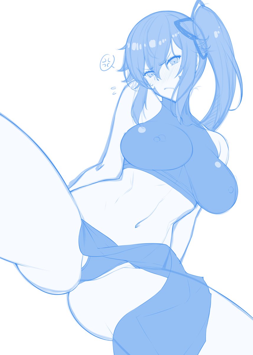 雨野狭霧(ゆらぎ荘16巻コス) 本日の進捗_ラフ～ペン #skebご依頼 #今日のらくがき 