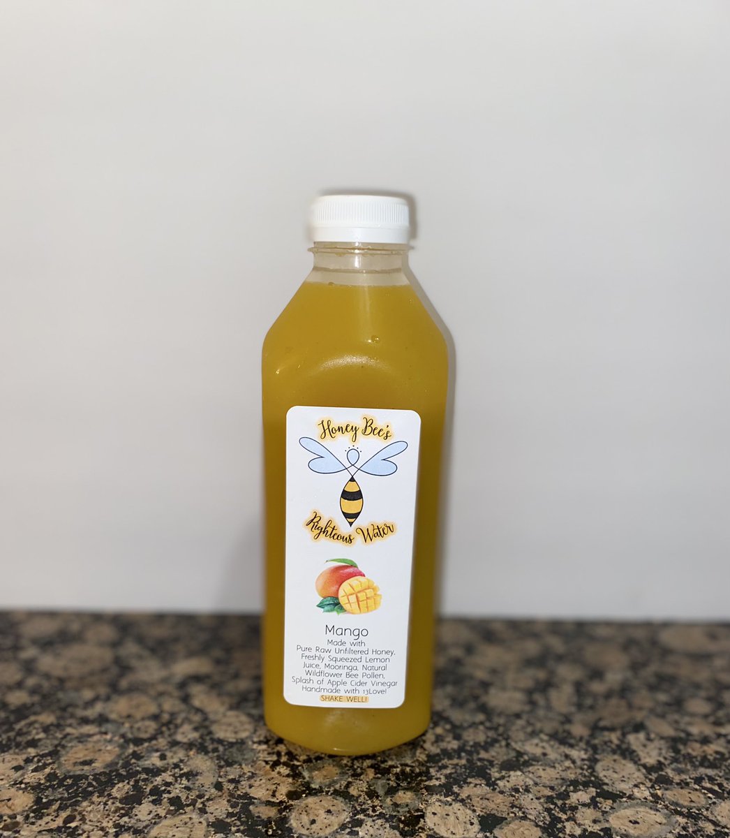 Mango Lemon Honey Water🥭 

Sip Of Th Tropics All In One Bottle!🏝

•Packed With Nutrients 
•Improves Digestive Health 
•Supports Healthy Immune System 
•Perfect For Liquid Fast

+Plus…
•Ets Made With Lots Of 13Love
•All Pure Ingredients, 
…&amp; Ets Delicious🤤 

DM2Order💛