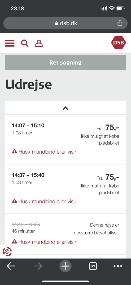 emilluminati1's tweet photo. @omDSB jeg prøver at købe tur hjem til Næstved i morgen (22/12) men det er “ikke muligt at købe pladsbillet” er det fordi det er udsolgt, eller er det en fejl? 🤞🏼😬 https://t.co/rJELtFGenh