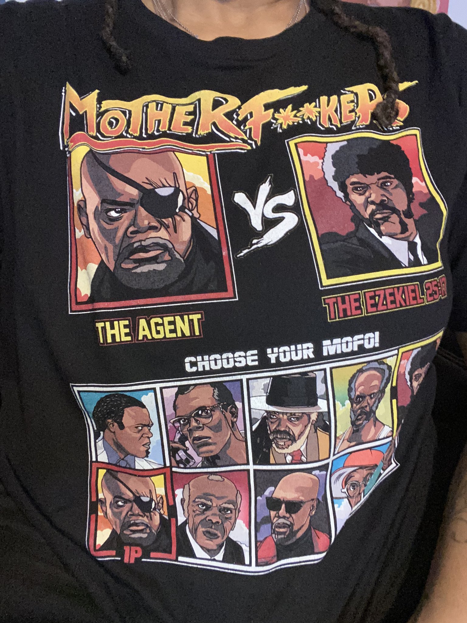 The way I didn t know it was Samuel L. Jackson s birthday and wore this: so happy birthday legend! 