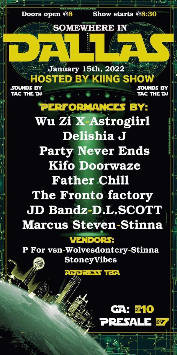 itsAstrogiirl's tweet image. Excited is an understatement 🙃

Bring ya friends, indulge in some art and have a good time. 

eventbrite.com/e/somewhere-in…