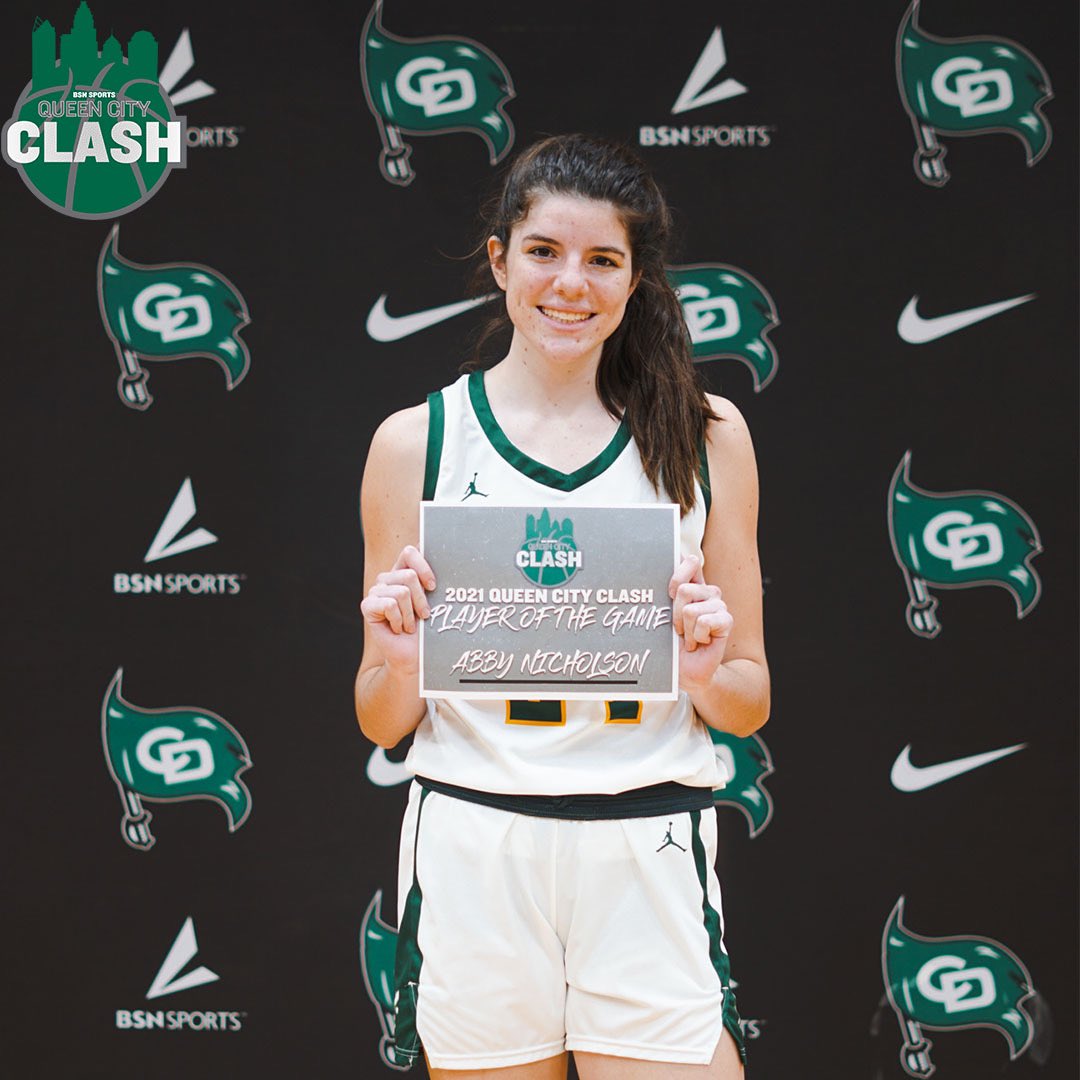 Congrats again to Abby Nicholson from Savannah Country Day, for earning Player of the Game‼️ Along with joining the 1,000 point club‼️