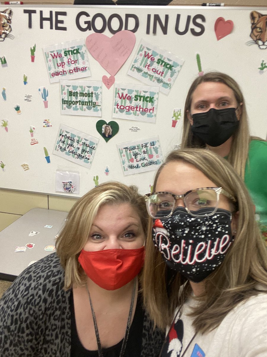 MathCoachLGlea's tweet photo. @MrsManola and I are so grateful for our amazing teachers! So glad we always “stick” together @EdnaKeithD86 and @WoodlandD86 #sticktogether https://t.co/DCMfXwRLSU