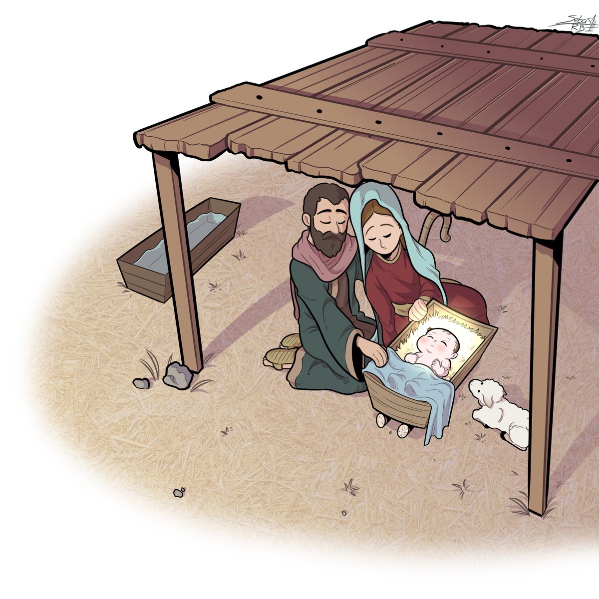 sebaranja's tweet photo. Mi tía me comisionó un pesebre. 
Momento navidad. https://t.co/zMVXj4ZFjb