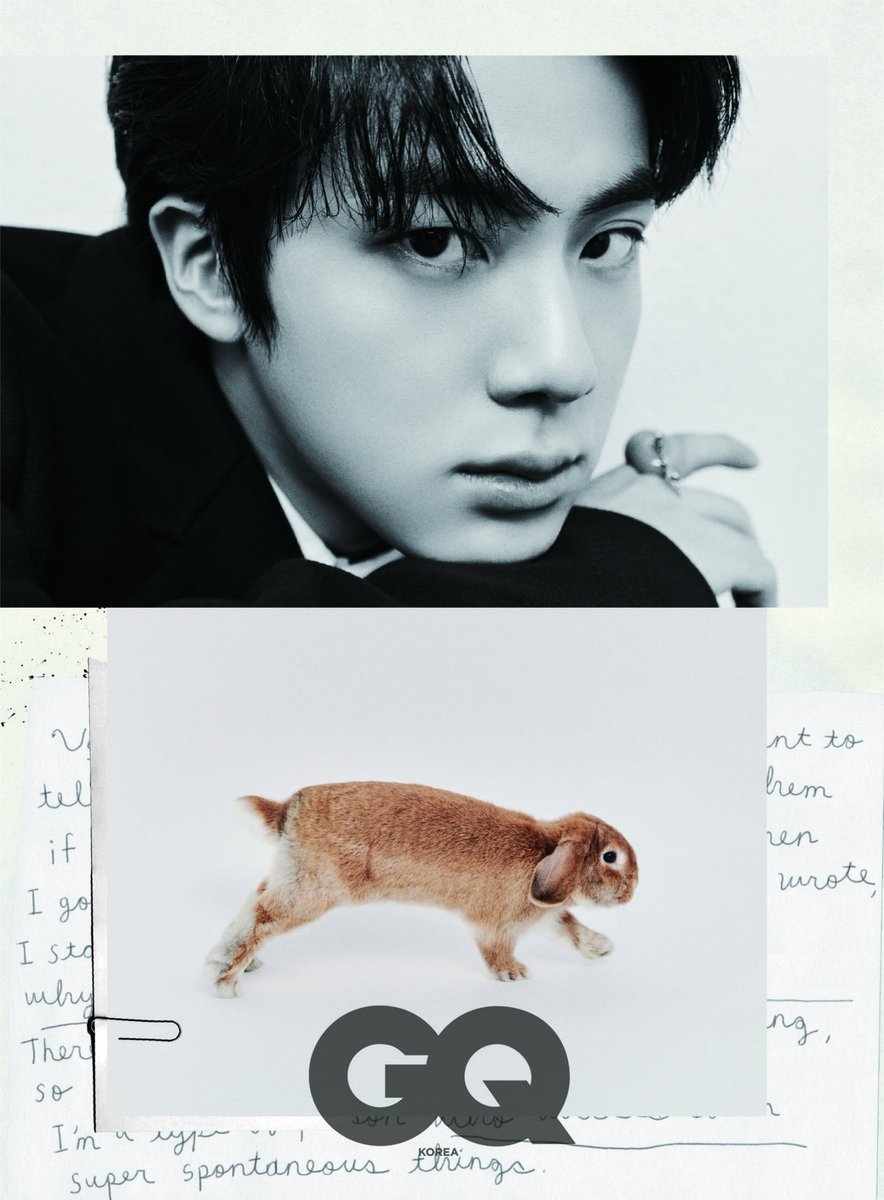#Seokjin and Thomas Aquinas the 18th for Vogue x GQ Korea (2022)