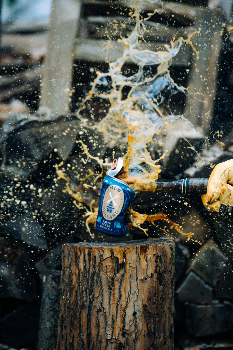 When the first day of Winter hits. ❄️  #winteriscoming #newhollandbrewing #cabinfever