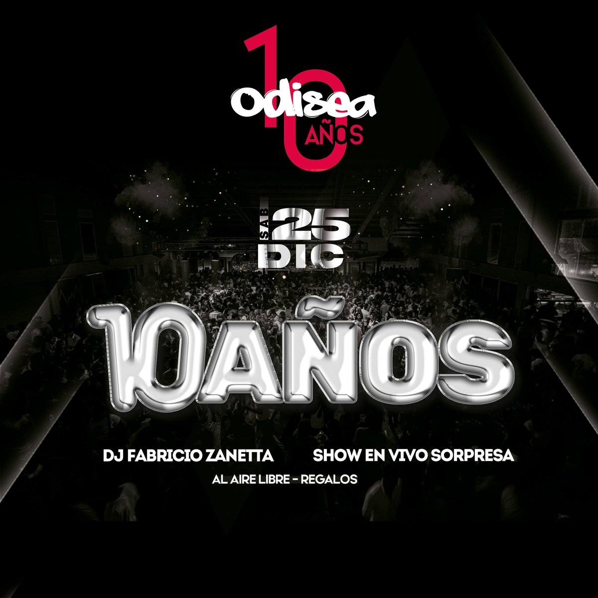 odiseavera's tweet photo. 24 se baila y el 25 se baila, con la entrada de navidad ingresas a los 10 años, prepararte estamos trabajando muchisimo para brindar un show increible, las fiestas las pasamos juntos. 

Somos @odiseavera 🤙 https://t.co/h8OdeMdNf1