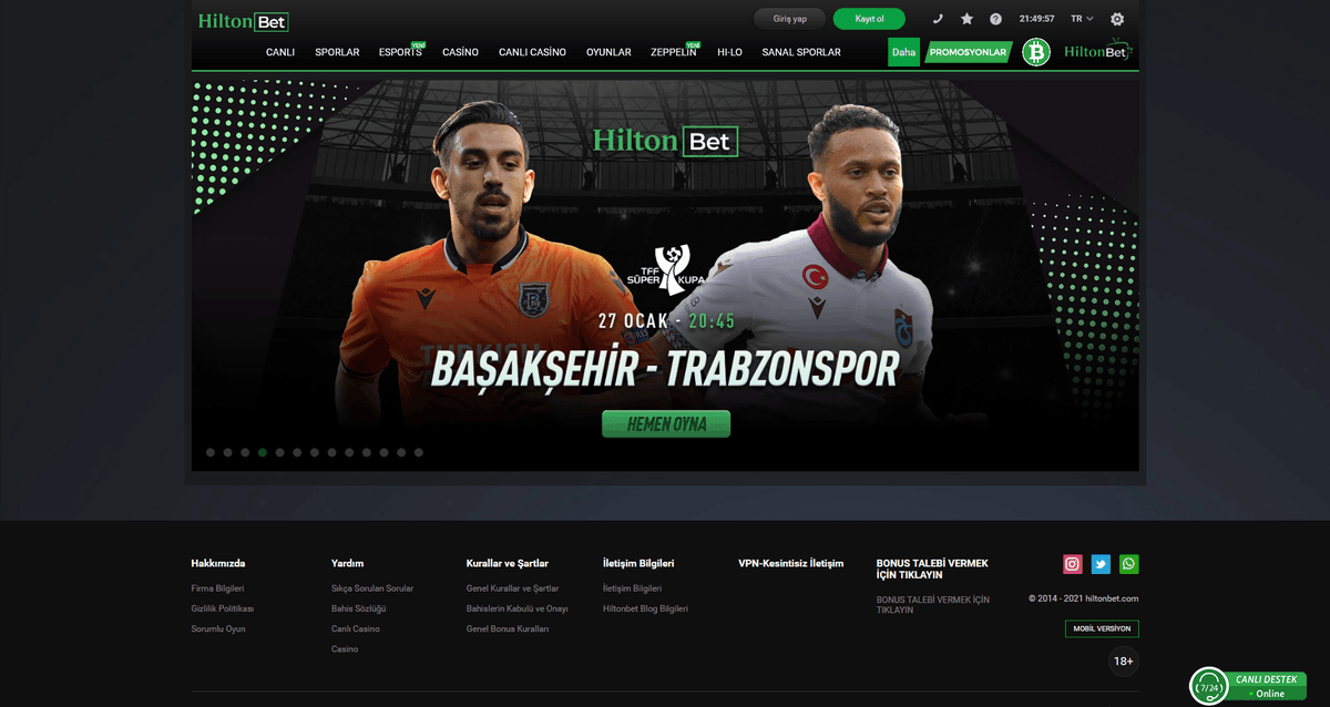 Hiltonbet246 Giriş  - Hiltonbet 246 Yeni Giriş Adresi🥳🤡

Giriş İçin Tıkla>>>bit.ly/hiltonbet

 Burada çalışan insanlar naziktir ve gerektiğinde size yardım etmeye her zaman hazırdır. 🤑💸👈

#Hiltonbet #Bahisteyiz