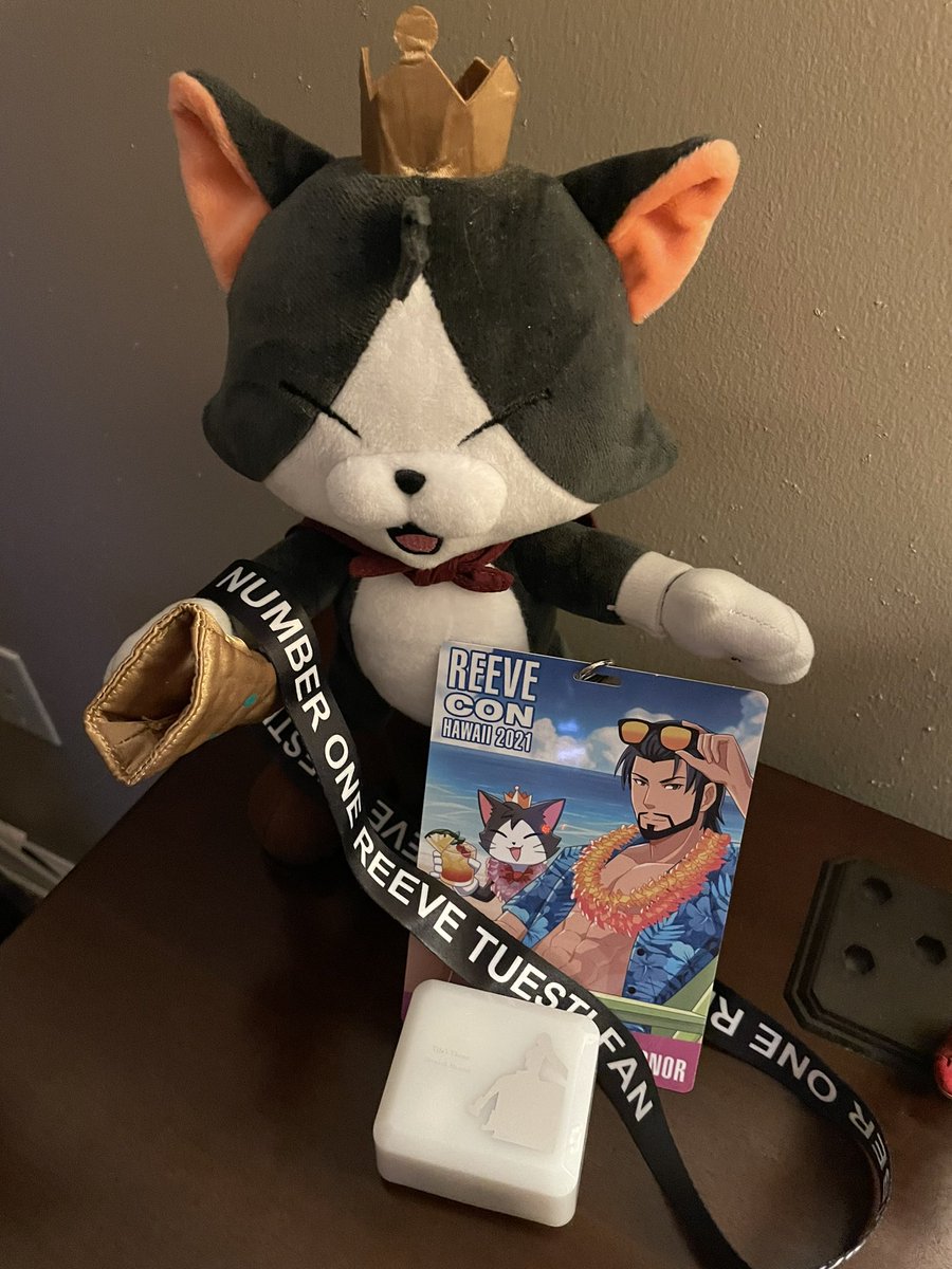 meowpurrhissss's tweet photo. Thank you so much for all the swag from the greatest convention of all time, @reevenation @artist_black ! I was not expecting all of these amazing things and I couldn’t be happier. Thank you! Easily the best Christmas gift for Reeve fans! #reevetuesti #ff7 https://t.co/nazCaSrGDc