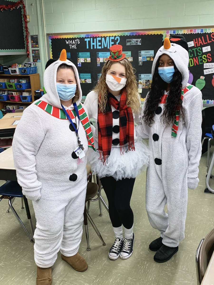 Holiday character day at <a href="/JackAbramsSTEM/">Jack Abrams STEM School</a> school. We love the holiday spirit! ⛄️🎅🏻🎄