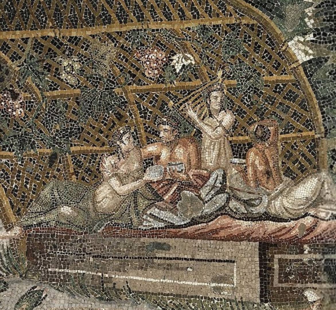 ArchaicWorlds's tweet photo. Scene from the Nile mosaic of Palestrina (Roman/Altes Museum) https://t.co/delxl83seA