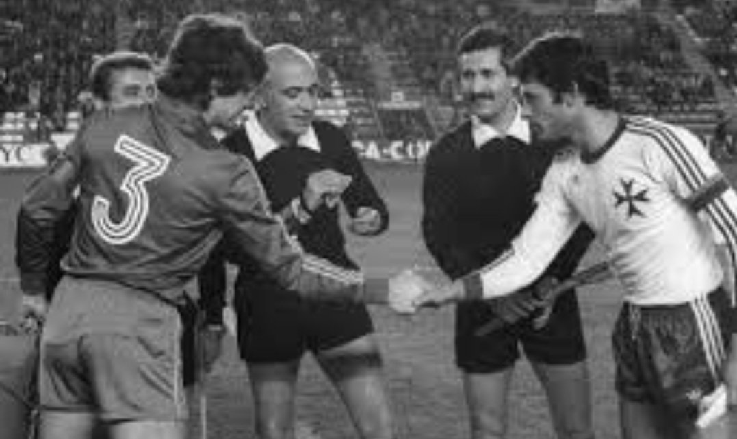 38 jaar geleden. Spanje - Malta 12- 1. De schande van Sevilla.#SpaMal #omkoping #wentnooit