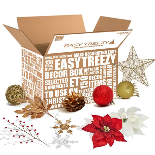 Easy Treezy Decorating Sets are versatile and can be used to decorate trees, wreaths, garlands, or craft beautiful displays on dining room tables and fireplace mantles. 
You can check it out at zcu.io/4Aew 
#easytreezy