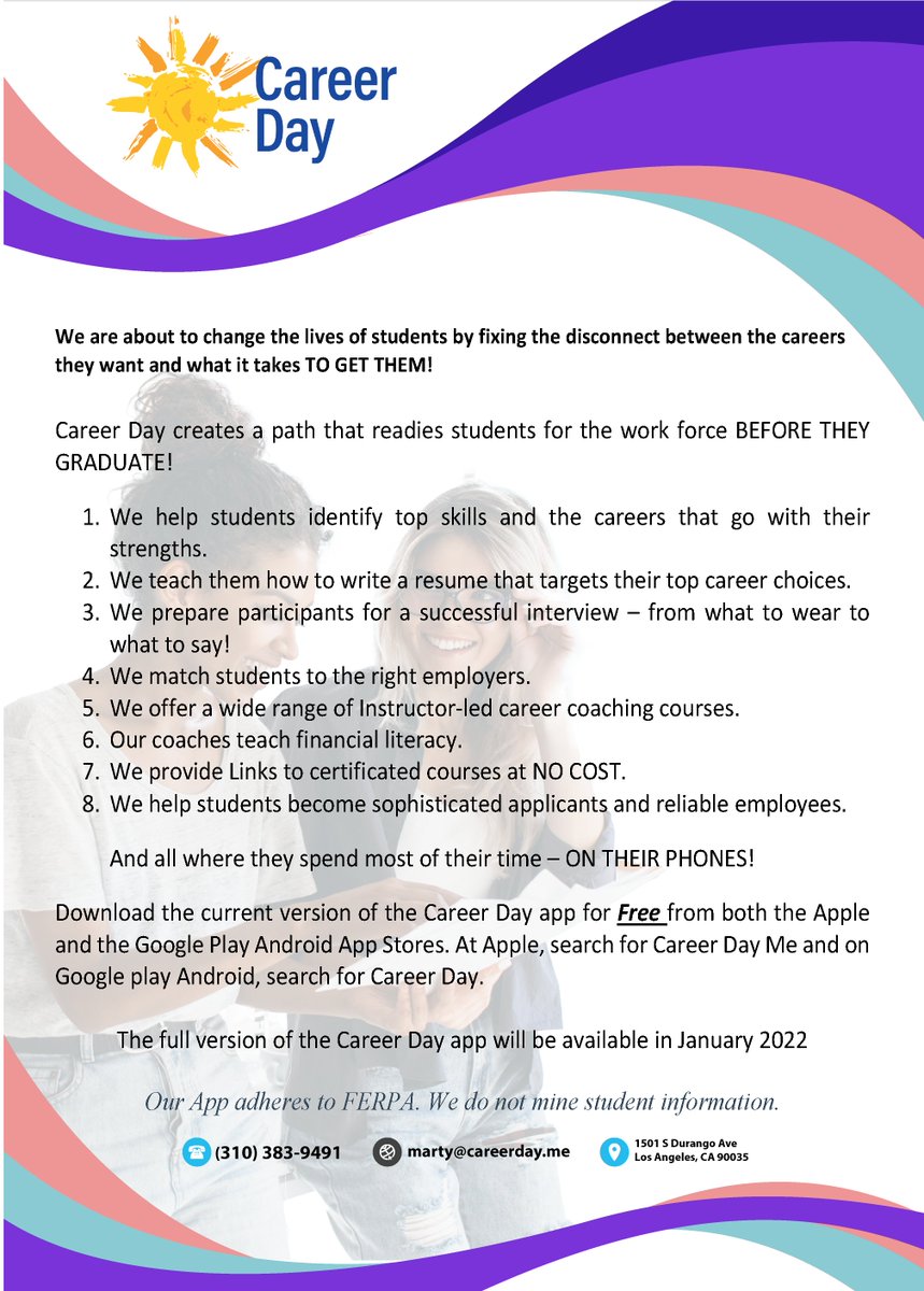 Career Day is ready to make a difference for today's students no matter where they are or where they're headed. #careers #jobs #highschool #students #achieve #careerday <a href="/kaj33/">Kareem Abdul-Jabbar</a> <a href="/MagicJohnson/">Earvin Magic Johnson</a> <a href="/KamalaHarris/">Kamala Harris</a> <a href="/VP/">Vice President JD Vance</a> <a href="/JoeBiden/">Joe Biden</a> <a href="/GavinNewsom/">Gavin Newsom</a>