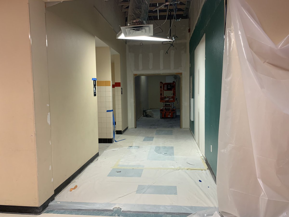 Weight Room Construction Update.  Looking Great!!!!    leaguelineup.com/welcome.asp?ur…