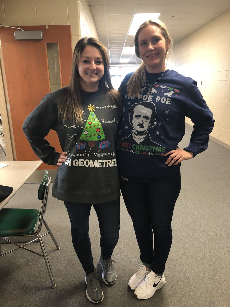 NoonanBMS's tweet photo. I love teaching with another person that loves content shirts. @MPS_Beadle https://t.co/LrYtN11wP2