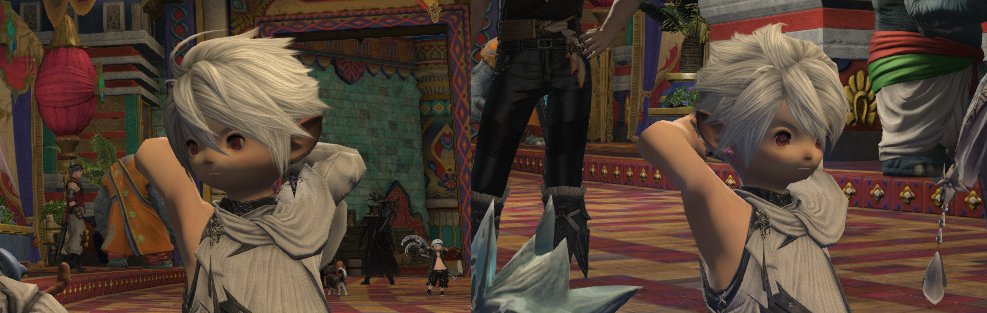 RoungVioletty's tweet photo. 🥲 この腕のひねりがなかったら、このポーズはとても美しいでしょう #FF14 https://t.co/dl6VIKg0dQ