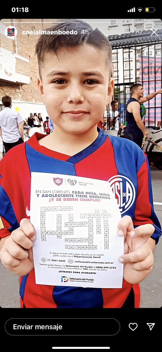 marce926's tweet photo. Hermosa jornada de futbol infantil en la catedral del futbol de san Lorenzo https://t.co/IK5lxac6Cm