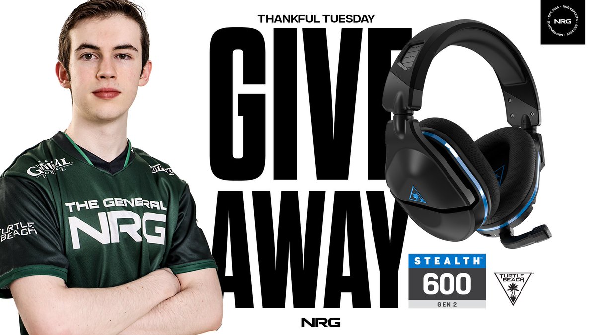 thankful to all of you that support me and will be giving away a brand new Turtle Beach Stealth 600 to celebrate! 

here's how to enter:

🔸Like and Retweet this
🔸Follow <a href="/TurtleBeach/">Turtle Beach</a> 
🔸Follow ME! <a href="/amustycow/">musty 🐮</a> 
🔸Tag a friend below

i'll pick someone next week!