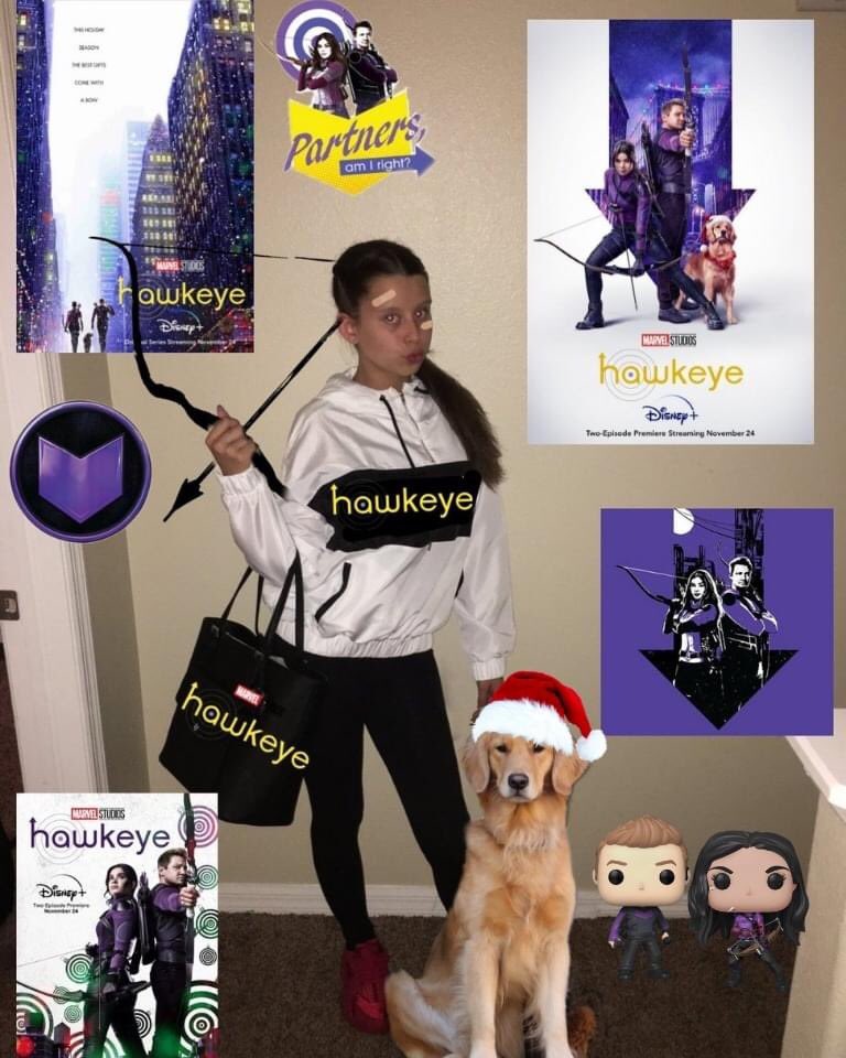 MultiversoEnTwi's tweet photo. #HawkeyeFinale y nosotros tipo: 

#HawkeyeSeries #Hawkeye https://t.co/eIl58OBZf1