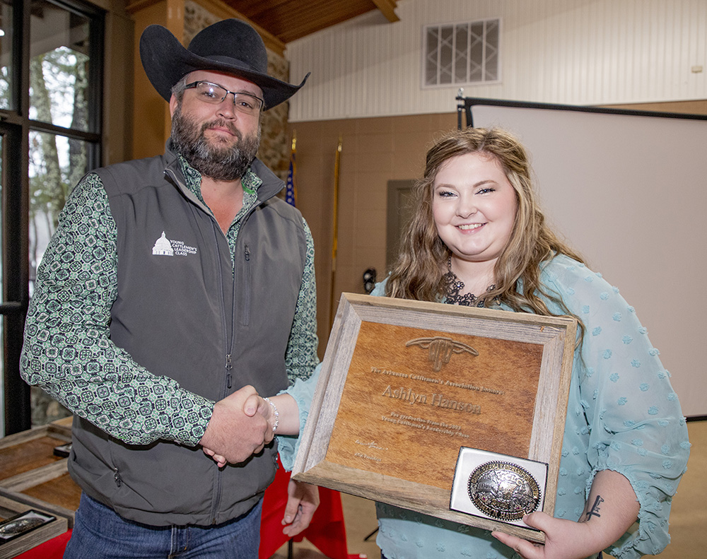 Regional Financial Services Specialist Ashlyn Hanson recently graduated from @ArkCattlemen's Young Cattlemen's Leadership Class. YCLC grows leaders in the beef industry with sessions over policy, communications, commodities & more!