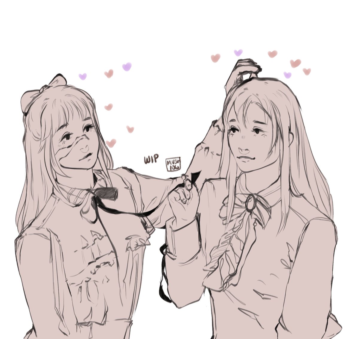 skyloftinq's tweet photo. personally i think shoko and utahime should kiss #shokohime #jujutsukaisen https://t.co/4VZAOKniug