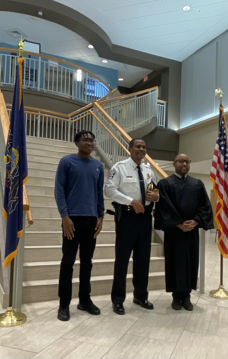 Tonight we welcomed Chief @DerrickWood2021 to the Norristown Police Department! Congratulations!